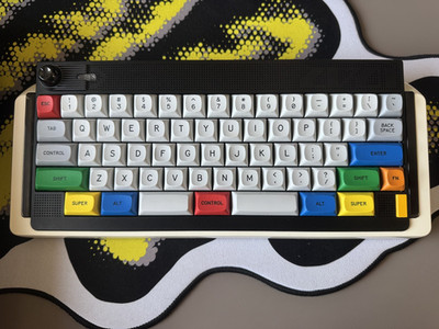 Nooir CP01 60% Tastatur ''Frankfurt White'' mit GMK MTNU Granite