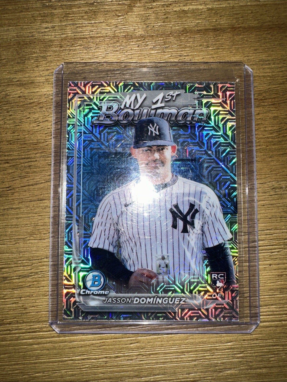 2024 Bowman Chrome - My 1st Bowman Jasson Dominguez #M1B-32 Mojo Refractor (RC)