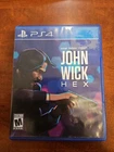 John Wick Hex Sony PlayStation 4 PS4 **TESTED** DELISTED RARE ESRB NTSC