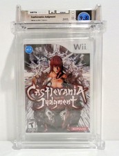 2008 Nintendo Wii Castlevania Judgment Graded WATA 9.6 A+ Sealed BRAND NEW