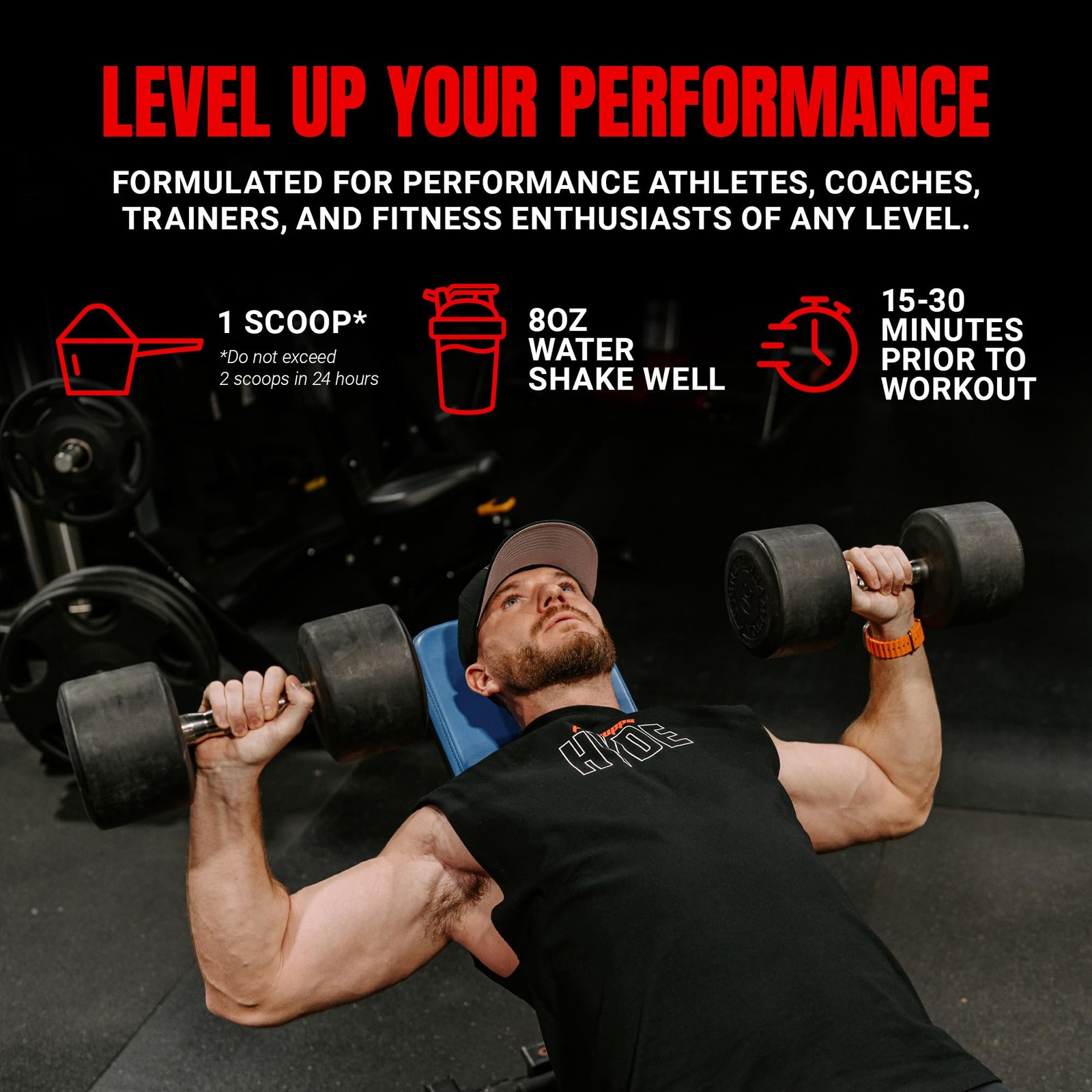 PROSUPPS Mr. Hyde Signature Pre Workout Powder with Creatine, Beta Alanine & ...