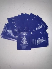 Cal Exotics Admiral Ultra Slick Water-Based Gel Lube .17oz To Go Pack 15 Pieces