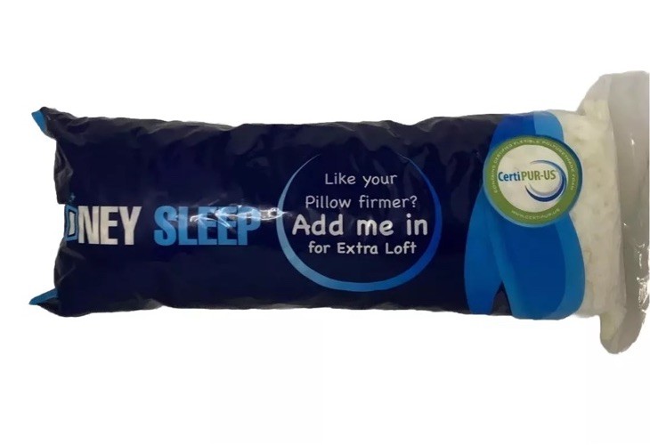 Extra Foam Filler Sidney Sleep To Add Firmness and Lift To Your Pillow, New