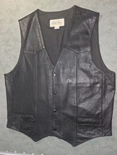 St. Johns Bay Mens Leather Vest