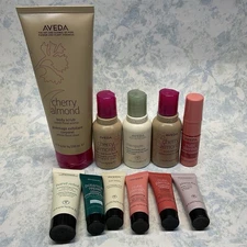 AVEDA Cherry Almond Body scrub, Body Wash, Conditioner, Masque 11 Pieces - New