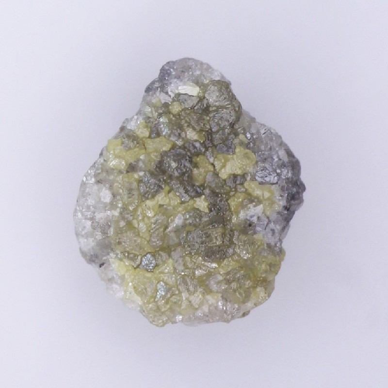 Natural African Greenish Gray Rough Diamond Earth Mined 1.17 Ct Loose Diamond