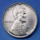 STUNNING NATURAL BU HIGH GRADE 1943-D STEEL PENNY WWII WARTIME CENT FAST S&H