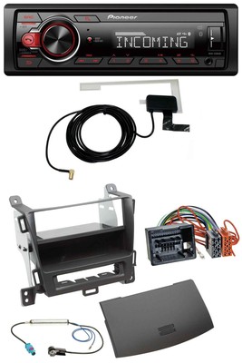 Pioneer USB MP3 DAB Bluetooth Car Stereo for Opel Zafira Tourer from 12 Jet Black