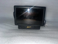 Vtg Zenith Mini TV Alarm Clock Model ZG120M TESTED WORKS SEE DESCRIPTION