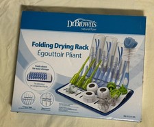 Dr. Brown s Folding Baby Bottle Drying Rack, NEW, Original Box