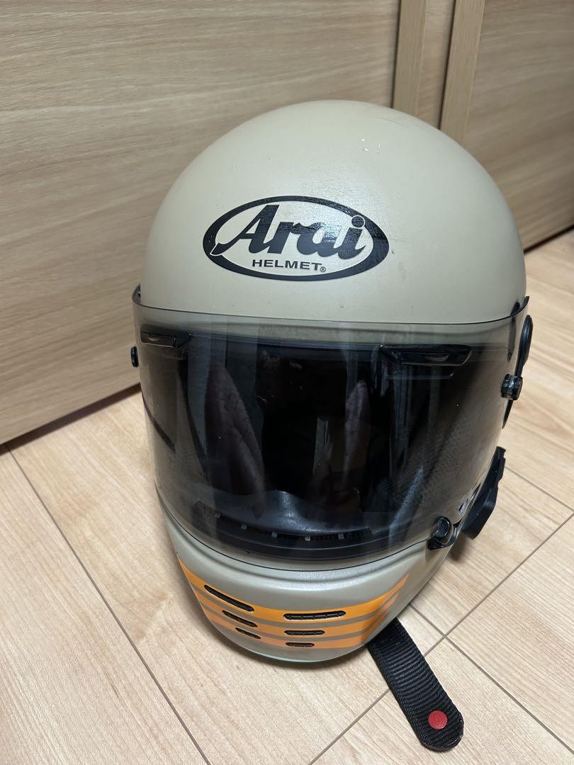 Arai RAPIDE-NEO Overland Full Face Helmet Beige Khaki S Size Japan