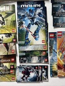 Lego Bionicle Lot of 46 Instructions 8621 8623 8594 8811 8993 8893 plus more
