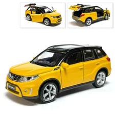 SUZUKI VITARA S Modellino in metallo scala auto pressofusa, macchinine giocattolo da collezione, giallo 1/36