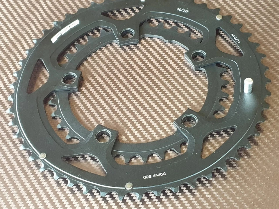 FSA Pro Chain Ring 34t or 50t or PAIR Road Bike 110mm BCD Compact Chainrings NEW - Image 2 of 4