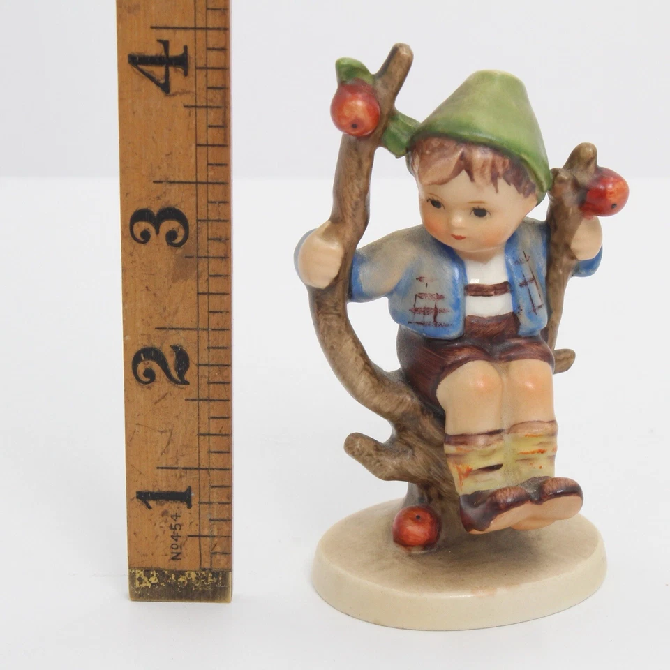 Goebel Hummel Boy Sitting In Apple Tree 4" TMK-3 West German 1960-1972 Retired - Image 2 of 4