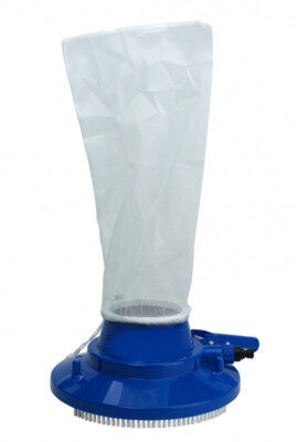 Aqua Select Leaf Gulper Bagger Vacuum Cleaner For Pool w/ Brush & Swivel Wheels