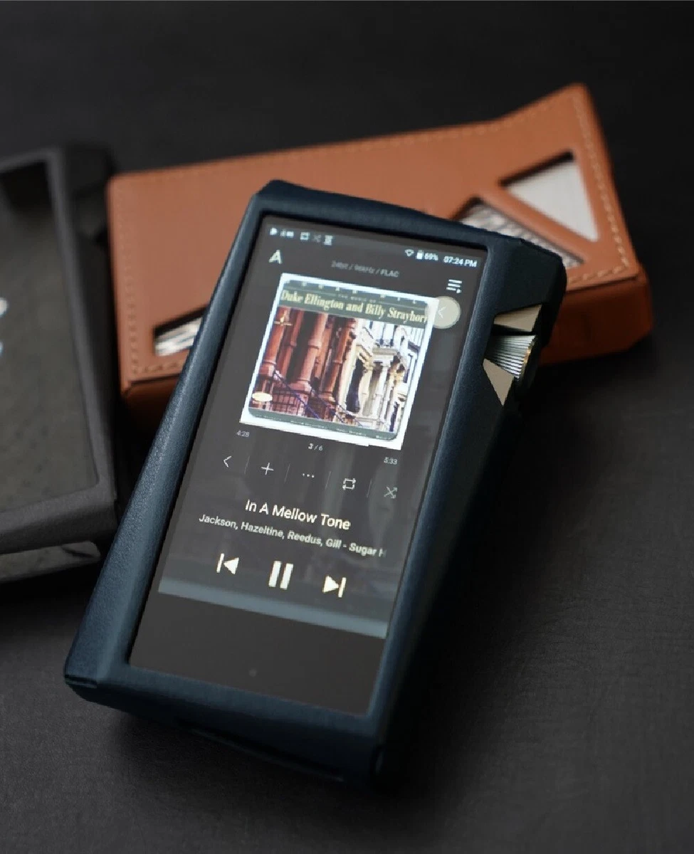 Dignis For Astell&Kern AK SR25 Italy Genuine Leather Case Cover Top/Bottom Film