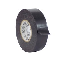 WOD Premium Grade PVC Electrical Tape, Black - 1 in. x 66 Ft. 96-Rolls