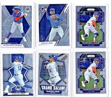 FRANCISCO LINDOR (6) 2021-22 PANINI PRIZM &MOSAIC SILVER & PHOENIX CARDS NY METS
