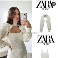 ZARA knit arm warmer
