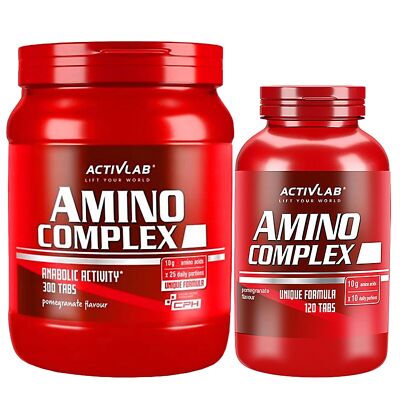 AMINO COMPLEX - BCAA Essential Amino Acids Muscle Growth Anabolic Pills