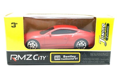 Bentley Continental GT Red RMZ City Metal 1/64 (3