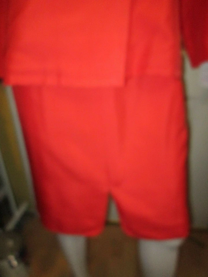 Traje Falda Vintage Yves Saint Laurent YSL Naranja Talla  Foto 3 de 4