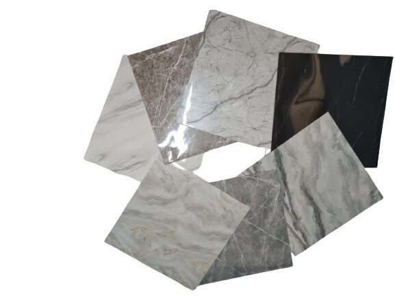 Adesivo Per Piastrelle 20x20 Cm Kiwistar - Grigio Lucido, Autoadesivo, Per Cucina E Bagno - Foto 9