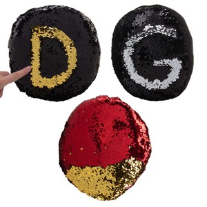 Sequin Mermaid Throw Pillow Color Changing Decorative Fun Bed