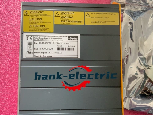 1PC NEW Parker Compax3 Servo Drive C3S063V2F11 I20 T11 MOO Free Fastshipping DHL