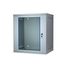 Netzwerkschrank Serverschrank 12HE (BxTxH) 543x400x600mm 19 Zoll unmontiert grau