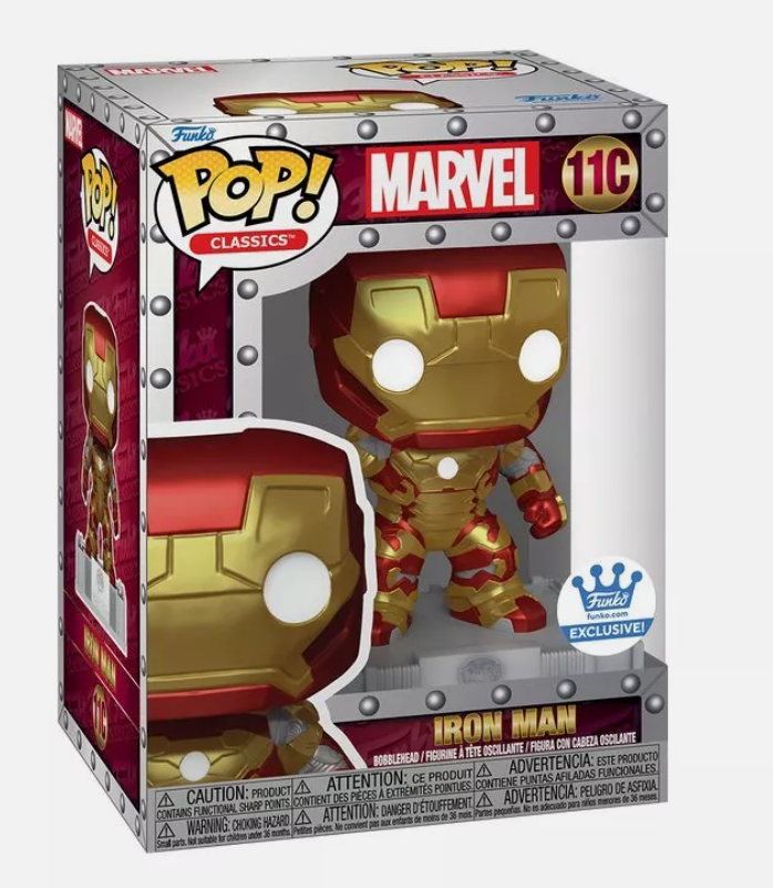 FUNKO POP #11 IRON MAN アイアンマン Funko Pop! Marvel Avengers Iron Man (Mark VII) Figure #11 - US