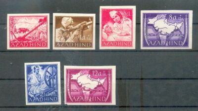 AZAD HIND I-VIB LUXURY ** MNH MINT NEVER HINGED 30EUR (76705