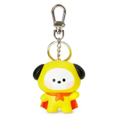 BT21 Authentic Chimmy Minini Figurine Sound Keychain Safety Alarm