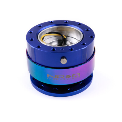 DING Sound Gen 2.0 Steering Wheel Quick Release (Blue Body/Rianbow Ring)