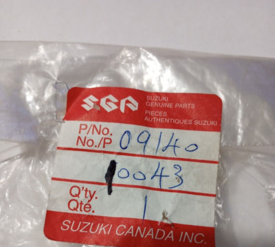Suzuki Nut NOS 09140-10043 (L-2637) | eBay