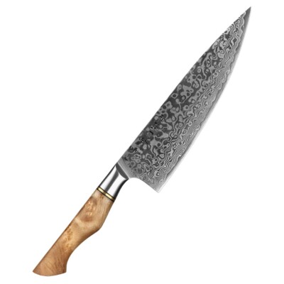 Hezhen by XinZuo B30 8.3 inch Chef Knife 67 Layers Damascus Steel Kitchen Knife