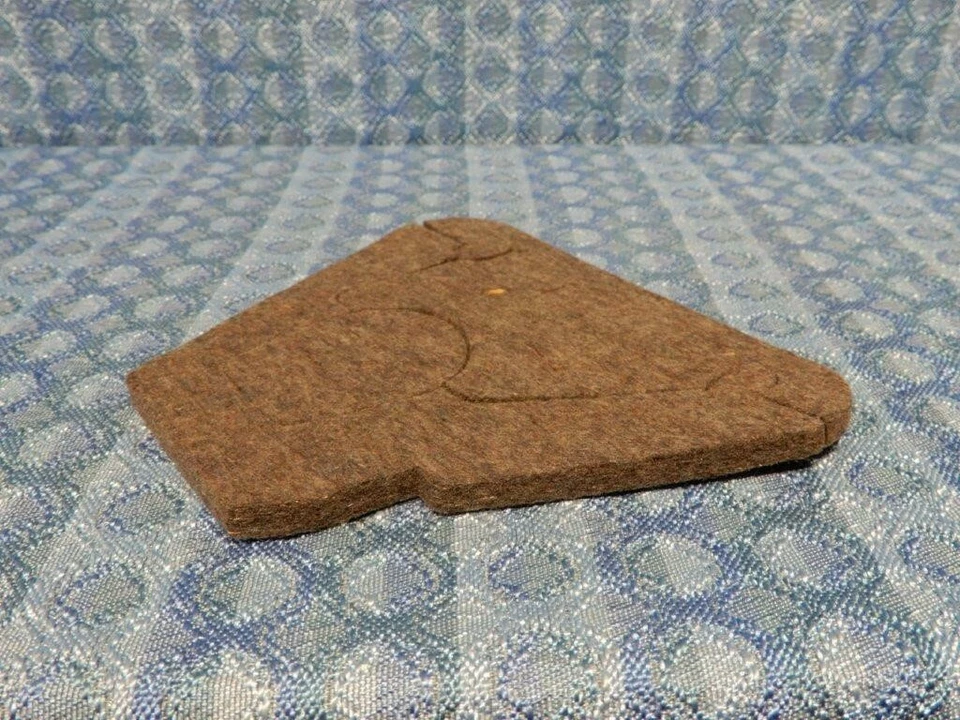 Juego de 2 almohadillas de fieltro para tablero de piso nuevo Ford Modelo A 1928-1931 1929 1930 #A-35123-A Foto 3 de 4