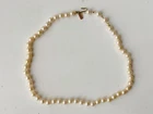 vintage morvelld faux pearl necklace costume jewelry 15 inches