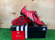 Adidas Predator Absolado Powerswerve FG US7.5 UK7 Red boots Cleats Football/So