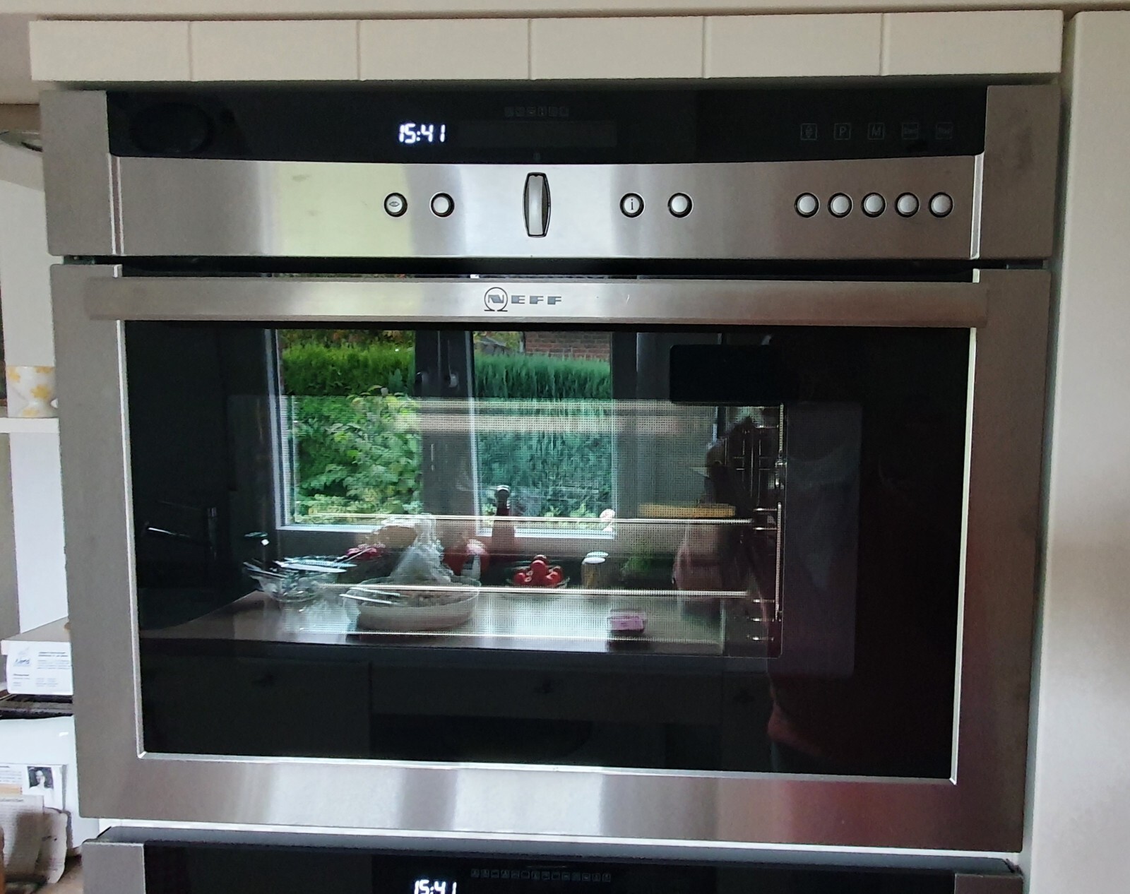 NEFF MEGA C 47D42 N3 EinbauDampfgarer Edelstahl 60cm breit 38 Liter