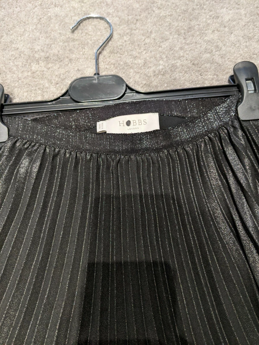 Hobbs glittery pleated skirt UK 10 eBay