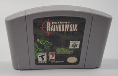 Tom Clancy's Rainbow Six N64 (Nintendo 64, 1997) Cartridge Only