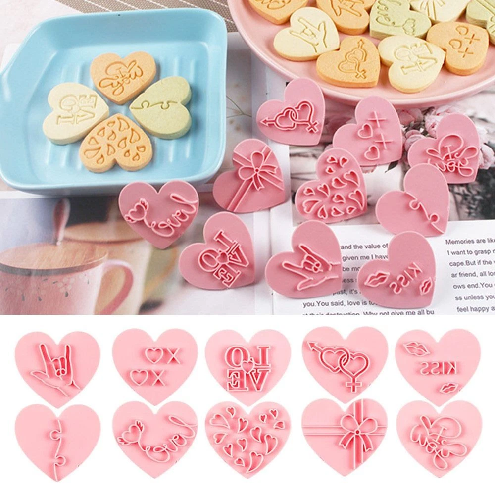Heart online cookie mold