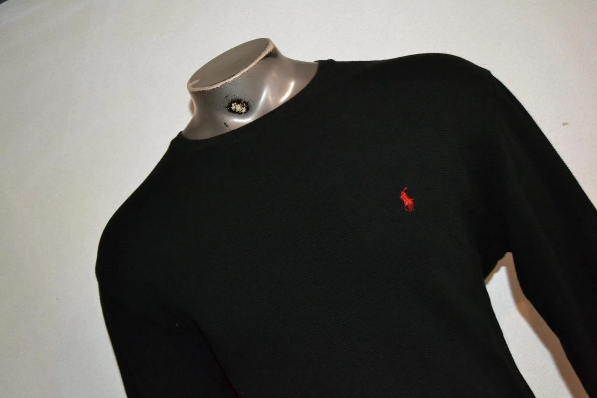 Black polo thermal shirt Clearance