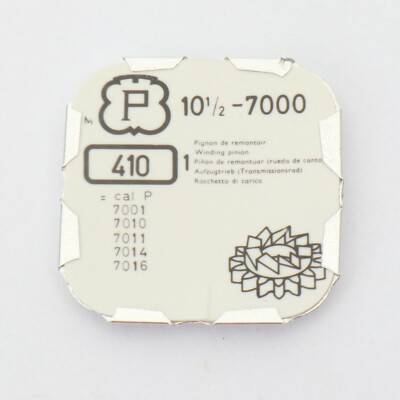 NOS PESEUX 7000 Watch Winding Pinion Part 410 Watchmakers Parts NOS (C12D13)