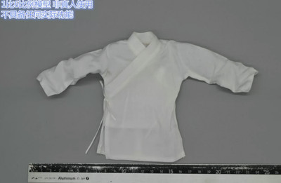 White Shirt for Twelve o'clock T-09 Han Dynasty LiuBang 1/6 Scale Action Figure