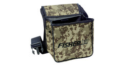 Fisher Treasure CAMO Pouch 2 pocket NEW