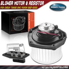 Front Hvac Heater Blower Motor Resistor Kit For Chevy Tahoe Gmc Yukon 1997-2000 Front Hvac Heater Blower Motor Resistor Kit For Chevy Tahoe Gmc Yukon 1997-2000