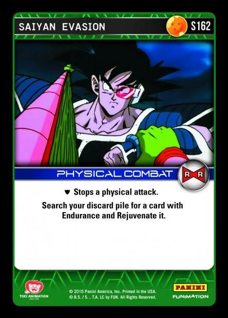 DBZ Dragon Ball Z TCG Card Panini Evolution S162 Saiyan